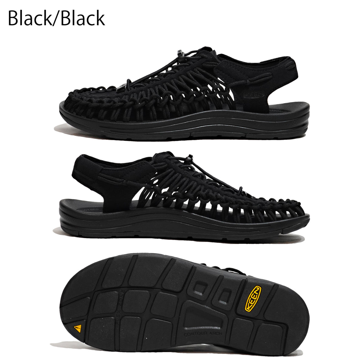 KEEN UNEEK ブラック27.0cm Men's UNEEK WK Sneaker | Black/Black | KEEN Footwear