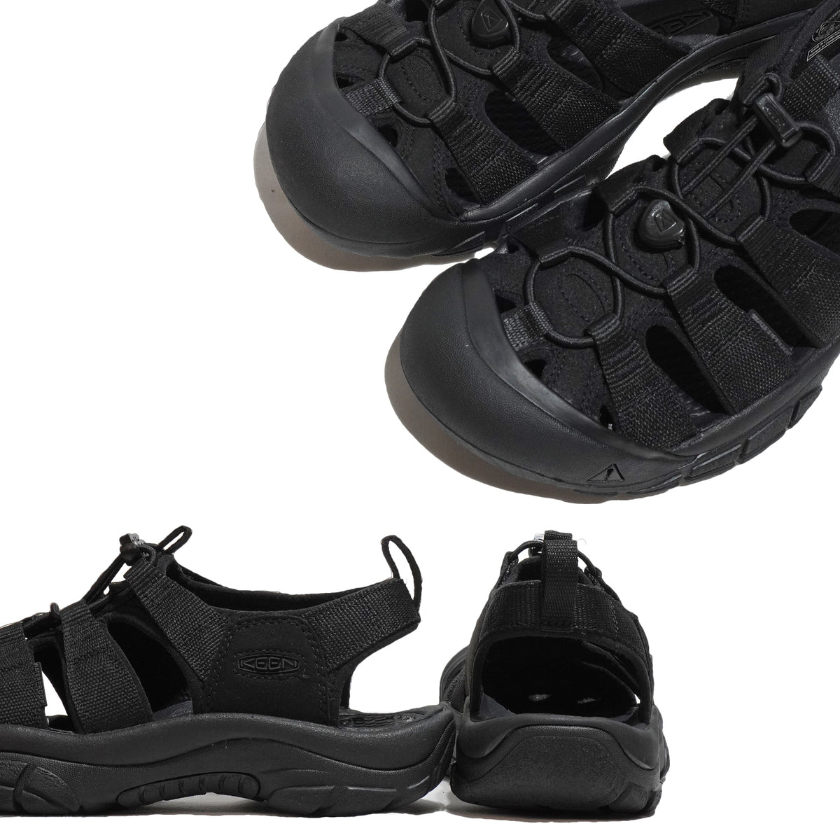靴 KEEN NEWPORT H2 TRIPLE BLACK 28cm KEEN Outdoor Women's Newport H2 Sandals - Triple Black