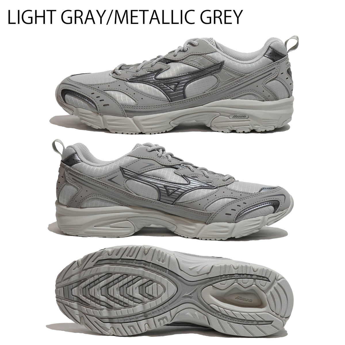 MIZUNO MXR maximizer 13 D1GA246803 ライトグレー×メタリック