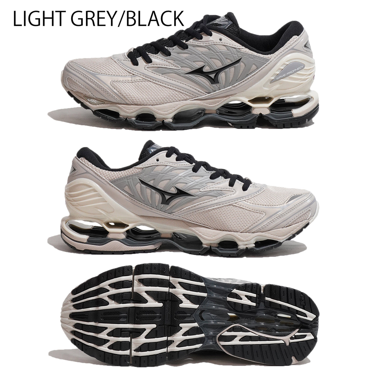 MIZUNO WAVE PROPHECY LS D1GA333703 ライトグレー×ブラック