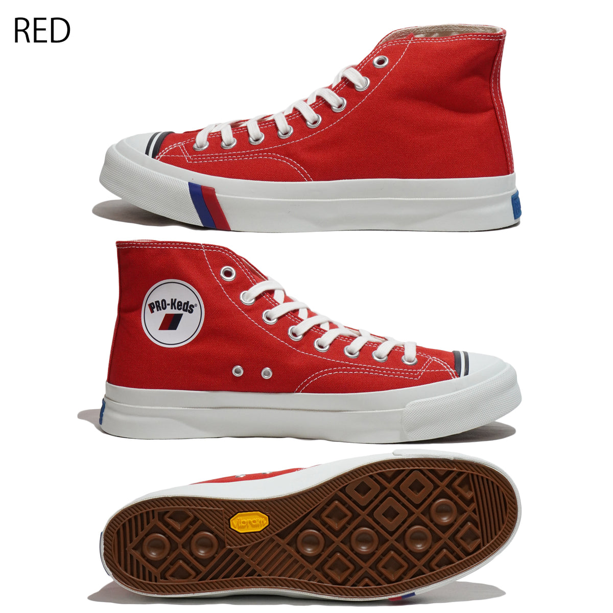 美品★難ありPRO-Keds ロイヤルプラス スエード HI レッド PRO-Keds ROYAL PLUS SUEDE RED （プロケッズ ロイヤル プラス