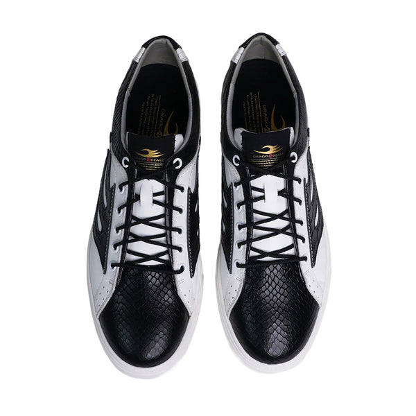 DRAGON BEARD DB 1002 RV WHITE/BLACK CROCO