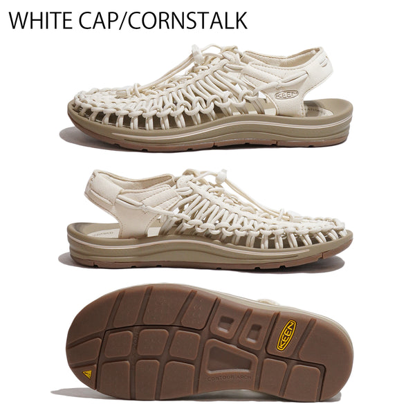 KEEN UNEEK 1018698 WHITE CAP/CORNSTALK WMNS