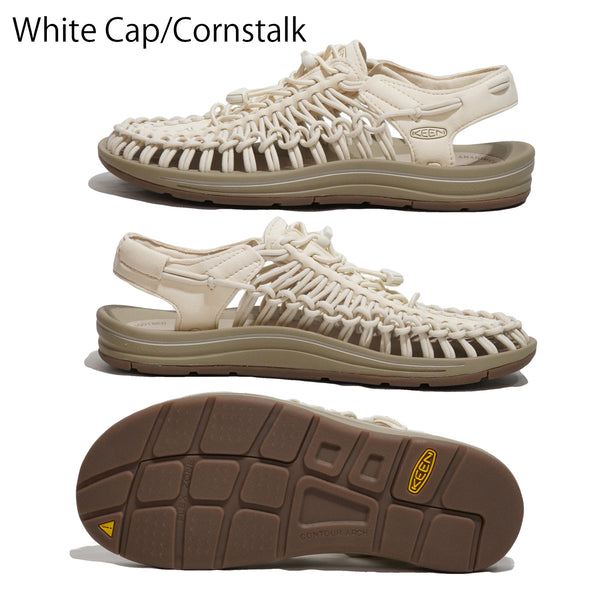 KEEN UNEEK 1028173 WHITE CAP/CORNSTALK