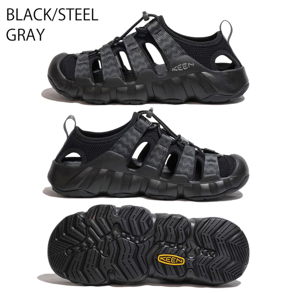 KEEN HYPERPORT H2 1028657 BLACK/STEEL GREY WMNS