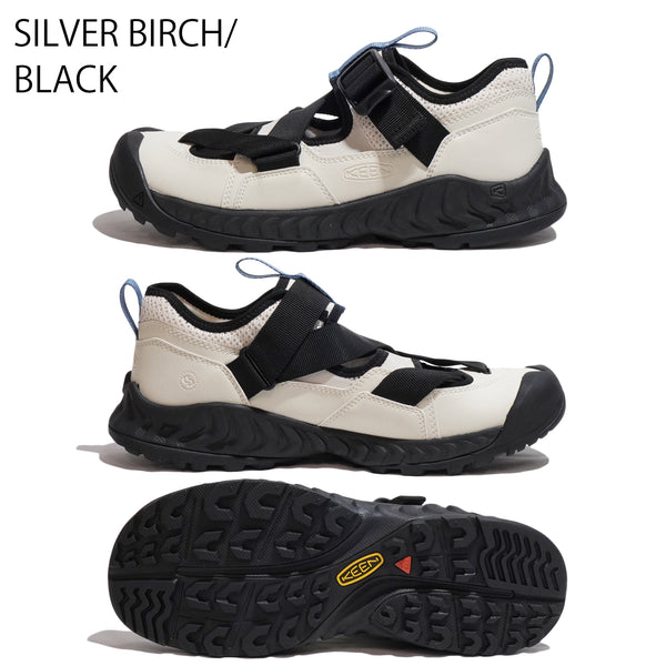 KEEN HOODZERRA SANDAL 1030482 SILVER BIRCH/BLACK
