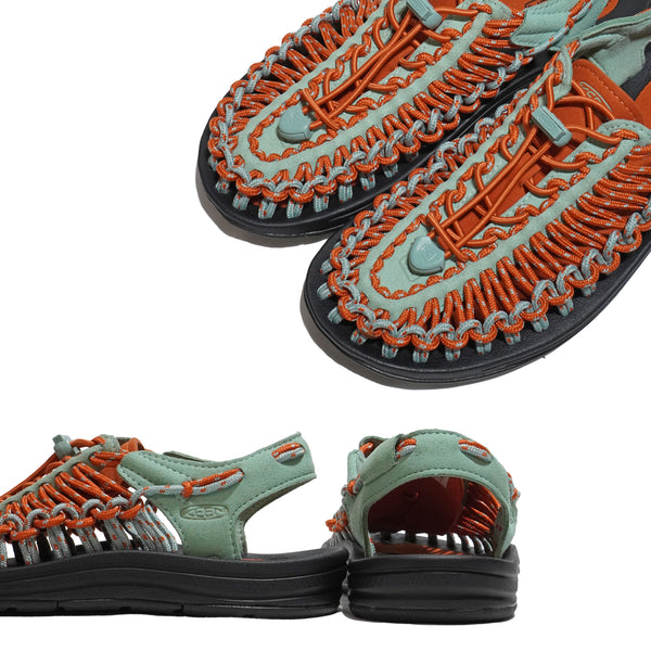 KEEN UNEEK 1030736 GRANITE GREEN/GOLD FLAME WMNS
