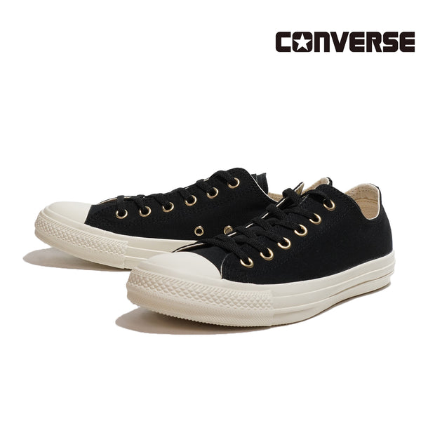 CONVERSE ALL STAR GOLDLOGOPATCH OX BLACK