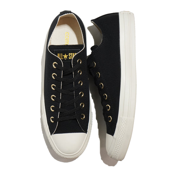 CONVERSE ALL STAR GOLDLOGOPATCH OX BLACK