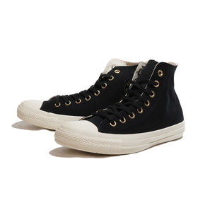 CONVERSE ALL STAR GOLDLOGOPATCH HI BLACK