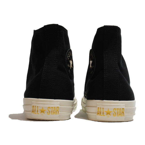 CONVERSE ALL STAR GOLDLOGOPATCH HI BLACK