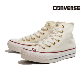 CONVERSE ALL STAR PLTS HEARTPOINT HI PALE IVORY