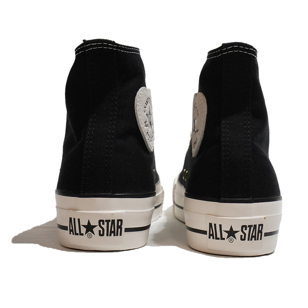 CONVERSE ALL STAR PLTS HEARTPOINT HI BLACK