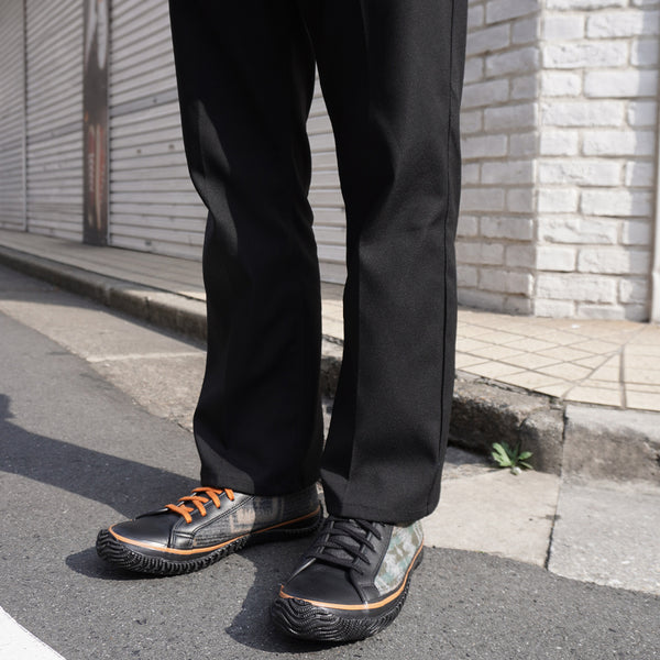 スピングルムーブ 靴 SPINGLE MOVE SPM-141 ローカット メンズ レディース キャンバス 日本製 MADE IN JAPAN 2 PENDLETON コラボモデル BLACK 23FW