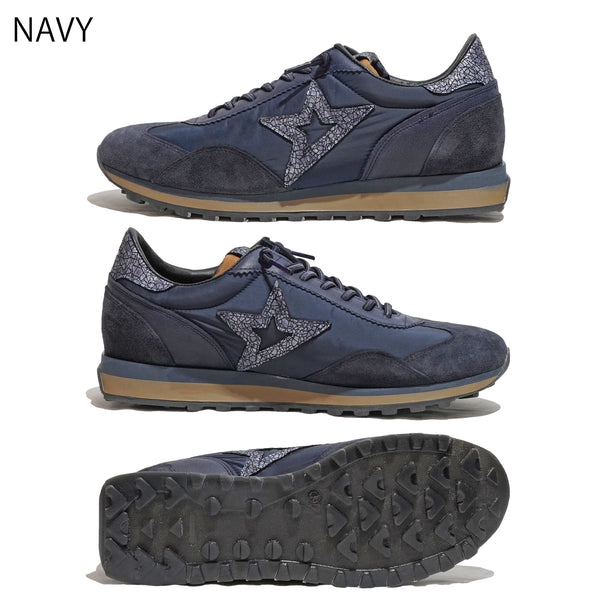 セッティ シューズ レザースニーカー 靴 cetti スペイン製 カジュアル 本革 C1259 ANTE-MESH NAVY MADE IN SPAIN 24FW