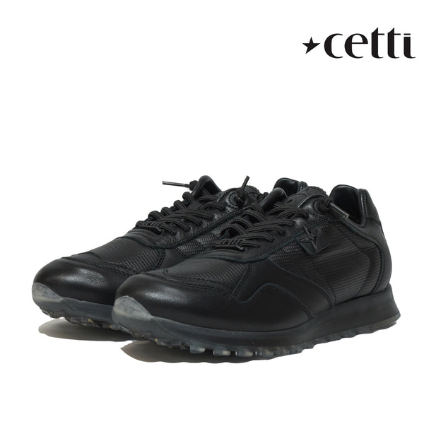 セッティ シューズ レザースニーカー 靴 cetti スペイン製 本革 C848-232 USED TIN TITANIO USED TIN WASABI ALL WHITE ALL BLACK MADE IN SPAIN