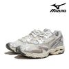 MIZUNO WAVE RIDER 10 オフD1GA243104 ホワイト×ライトベージュ×シルバー