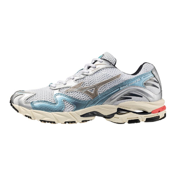 MIZUNO WAVE RIDER 10 D1GA243115 ホワイト×ベージュ×スカイブルー