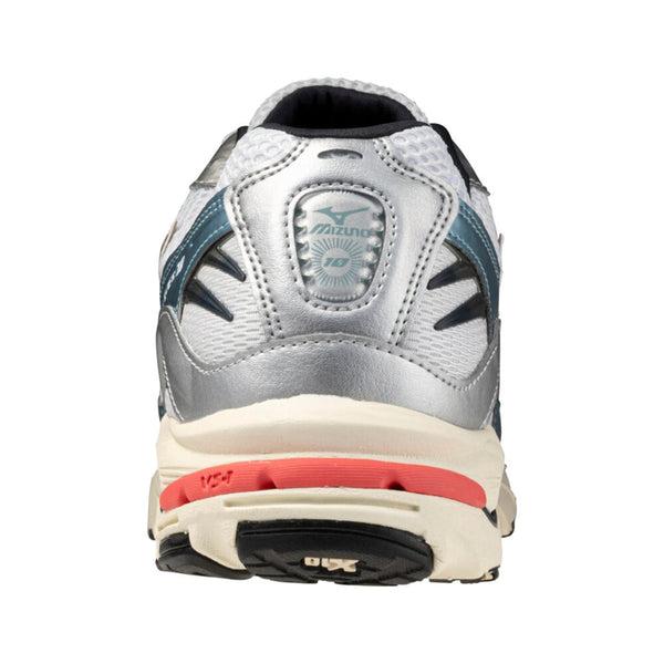 MIZUNO WAVE RIDER 10 D1GA243115 ホワイト×ベージュ×スカイブルー