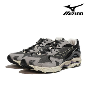 MIZUNO WAVE RIDER 10 D1GA246401 ダークグレー×ブラック×ライムイエロー