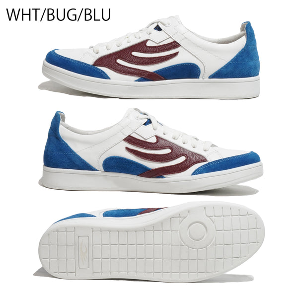 ドラゴンベアード DRAGON BEARD DB-1003 INDY WHITE/BURGUNDY/BLUE WHITE/BROWN/BEIGE WHITE/BLACK/GRAY BLACKスニーカー シューズ ローカット メンズ ホワイト バーガンディー ブルー レザー ラバーソール カジュアル