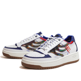 DRAGON BEARD DB 1207 KIRA WHITE/NAVY/RED
