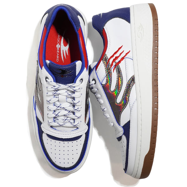 DRAGON BEARD DB 1207 KIRA WHITE/NAVY/RED