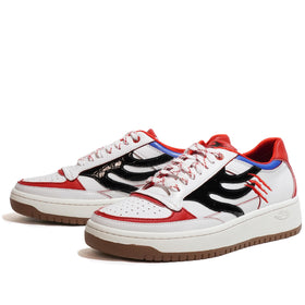 DRAGON BEARD DB 1207 KIRA WHITE/RED/NAVY