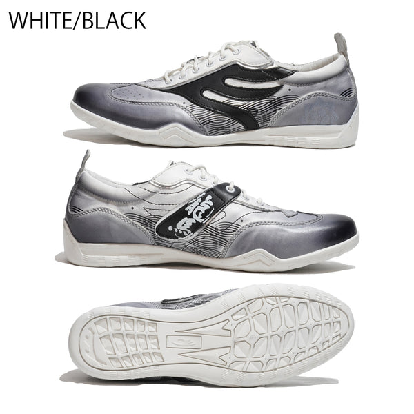 ドラゴンベアード 限定モデル スニーカー DRAGON BEARD DB-CLASSIC 70 RYOMA 龍馬V2 WHITE/BLACK メンズ 靴 ローカット レザー 細身 24SS