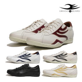 ドラゴンベアード DRAGON BEARD DB-CLASSIC-72 SN WHITE/NAVY WHITE/GRAY WHITE/WINE WHITE/BEIGE BLACK 人気 定番スニーカー シューズ ローカット 細身 メンズ  レザー 大人カジュアル