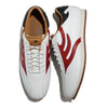 ドラゴンベアード DRAGON BEARD DB-CLASSIC-91D WHITE/BENI WHITE/NAVY CREAM/BROWN スニーカー シューズ ローカット 細身 メンズ ホワイト レッド レザー ラバーソール カジュアル 大人カジュアル レトロ クラシック