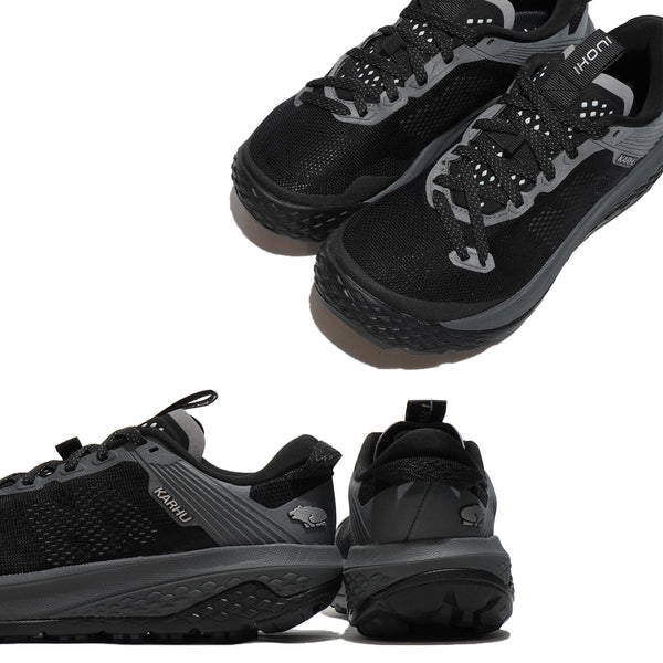 カルフ トレイルランニングシューズ 靴 KARHU レディース IKONI TRAIL WR イコニトレイル 1.0 撥水 KH204006 BLACK / BLACK 24FW