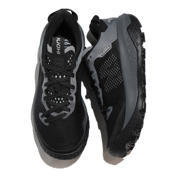 カルフ トレイルランニングシューズ 靴 KARHU レディース IKONI TRAIL WR イコニトレイル 1.0 撥水 KH204006 BLACK / BLACK 24FW