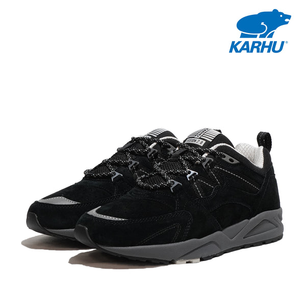 カルフ スニーカー 靴 KARHU メンズ レディース FUSION 2.0 フュージョン KH804018 BLACK/BLACK 24FW