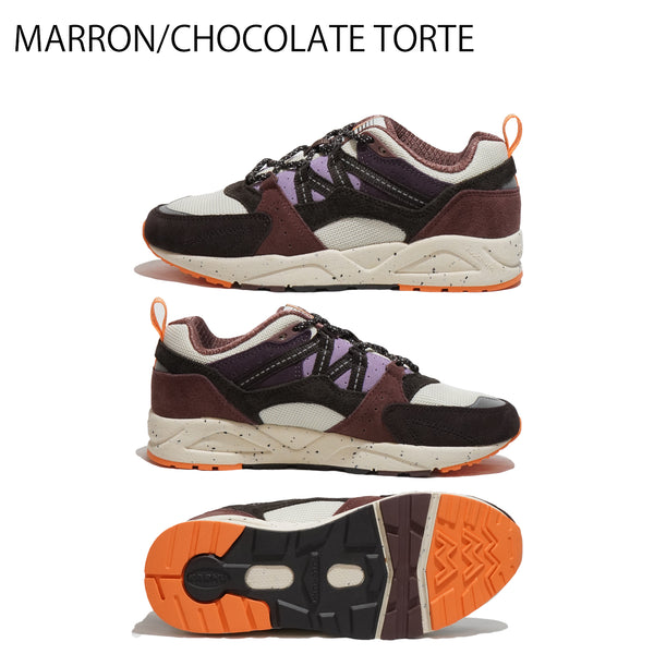 カルフ スニーカー 靴 KARHU メンズ レディース FUSION 2.0 フュージョン KH804179 MARRON/CHOCOLATE TORTE 24FW