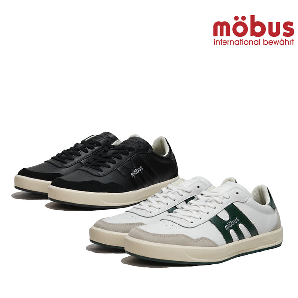 モーブス オリジナル スニーカー mobus ORIGINAL KLEMENS メンズ 靴 ローカット レザーシューズ カジュアル WH/CHRM GREEN BLACK 24FW 旅行