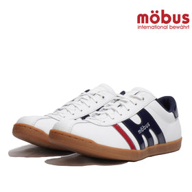 モーブス オリジナル スニーカー mobus ORIGINAL NEW MUNDEN ニューミュンデン 定番 メンズ 靴 ローカット WHITE/NAVY