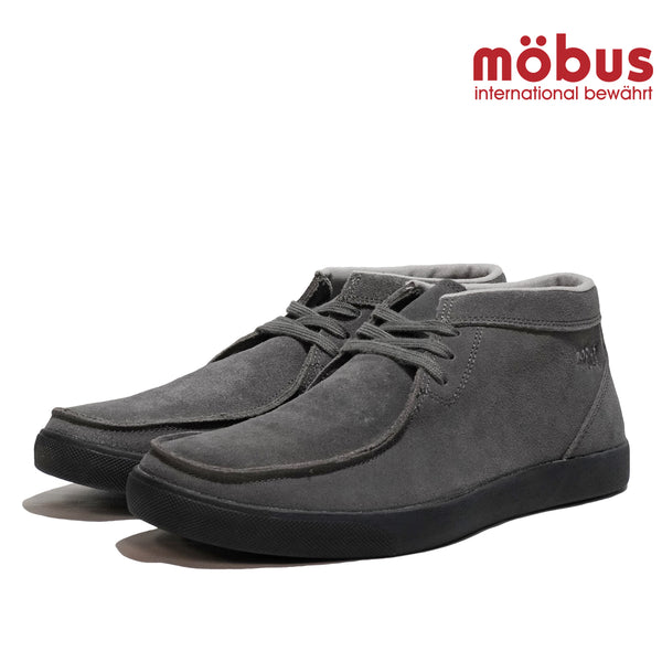 モーブス オリジナル スニーカー mobus ORIGINAL FORT メン ズ 靴 ローカット レザースニーカー スエード DIM GREY 24FW