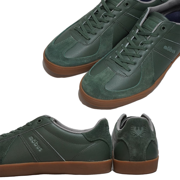 モーブス オリジナル スニーカー mobus ORIGINAL NURNBERG メンズ 靴 ローカット レザースニーカー STONE GRY ANT GREEN NAVY 24FW