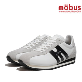 モーブス オリジナル スニーカー mobus ORIGINAL PHILIPP メン ズ 靴 ローカット レザースニー カー WHT/BLK 24FW