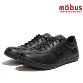 モーブス オリジナル スニーカー mobus ORIGINAL NEW MUNSTER WR 定番 メンズ 靴 ローカット 撥水 レザースニーカー ALLBLACK 23SS