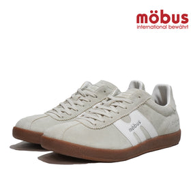 【SALE】モーブス オリジナル スニーカー mobus ORIGINAL BERLIN SD メンズ 靴 ローカット レザースニーカー スエード OYSTER/WHT 24FW