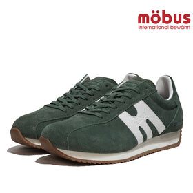 モーブス オリジナル スニーカー mobus ORIGINAL PHILIPP SD メン ズ 靴 ローカット レザースニーカー スエード ANT GREEN /WHT 24FW