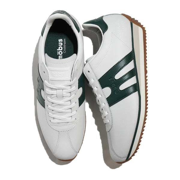 mobus  PILLNITZ WHITE/CHROME GREEN