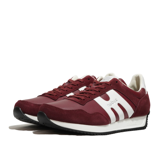 mobus ROY MAROON/WHITE MADE IN JAPAN