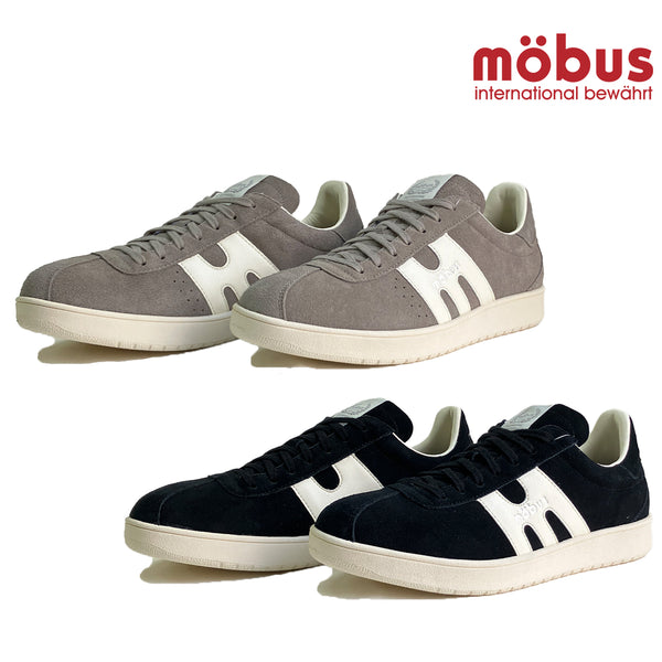 モーブス スニーカー mobus JAPAN made ARNO 日本製 メンズ 靴 スエード コート系 BLACK/CREAM STONE GREY/CREAM 24FW MADE IN JAPAN 旅行