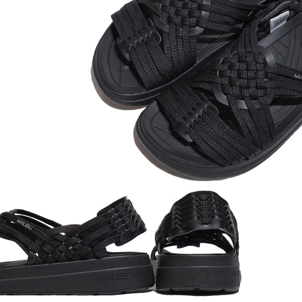 MALIBU SANDALS CANYON MS060020-899 BLACK/BLACK