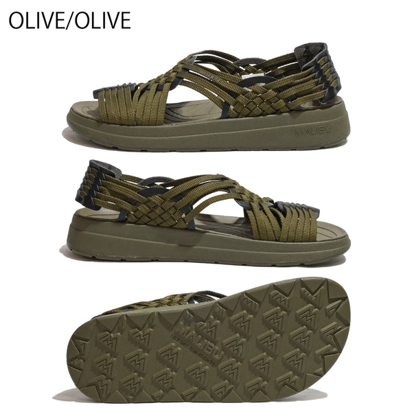 MALIBU SANDALS CANYON MS060021-3002 OLIVE/OLIVE