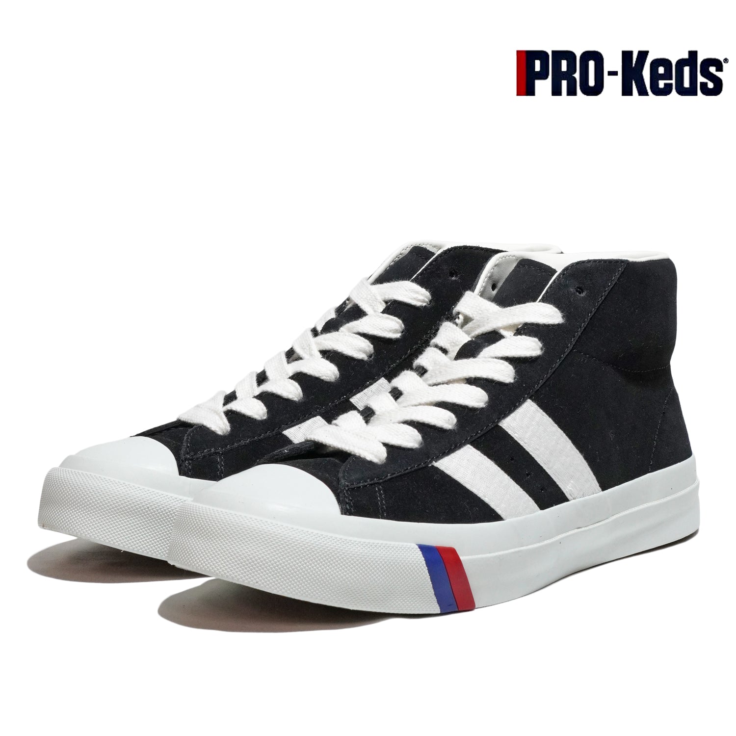 PRO-Keds ROYAL PLUS SUEDE HI BLACK | TOP to TOP ONLINE