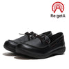リゲッタ 靴 Re:getA R-2362 DGY CAM BLK コンフォートシューズ レディース おでこ靴 23FW